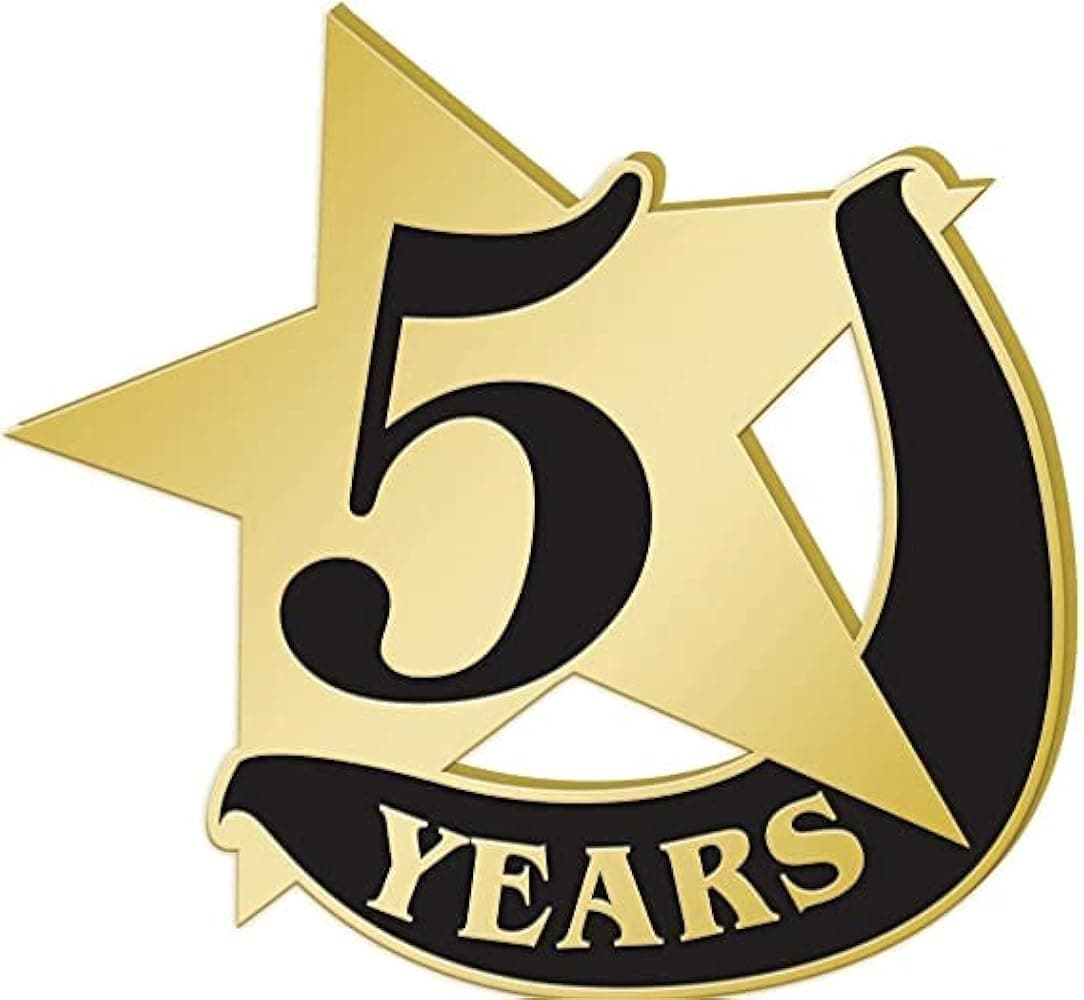 5 Years anniversary badge